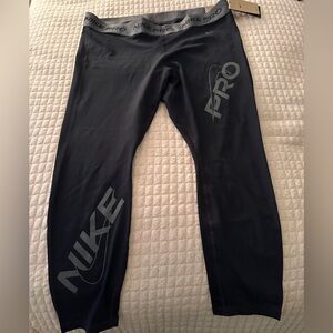 Nike Pro Dri-FIT Dark Gray Leggings